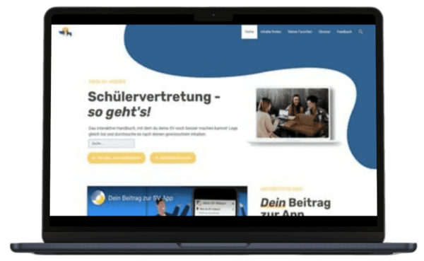 Screenshot Mein SV-Wissen